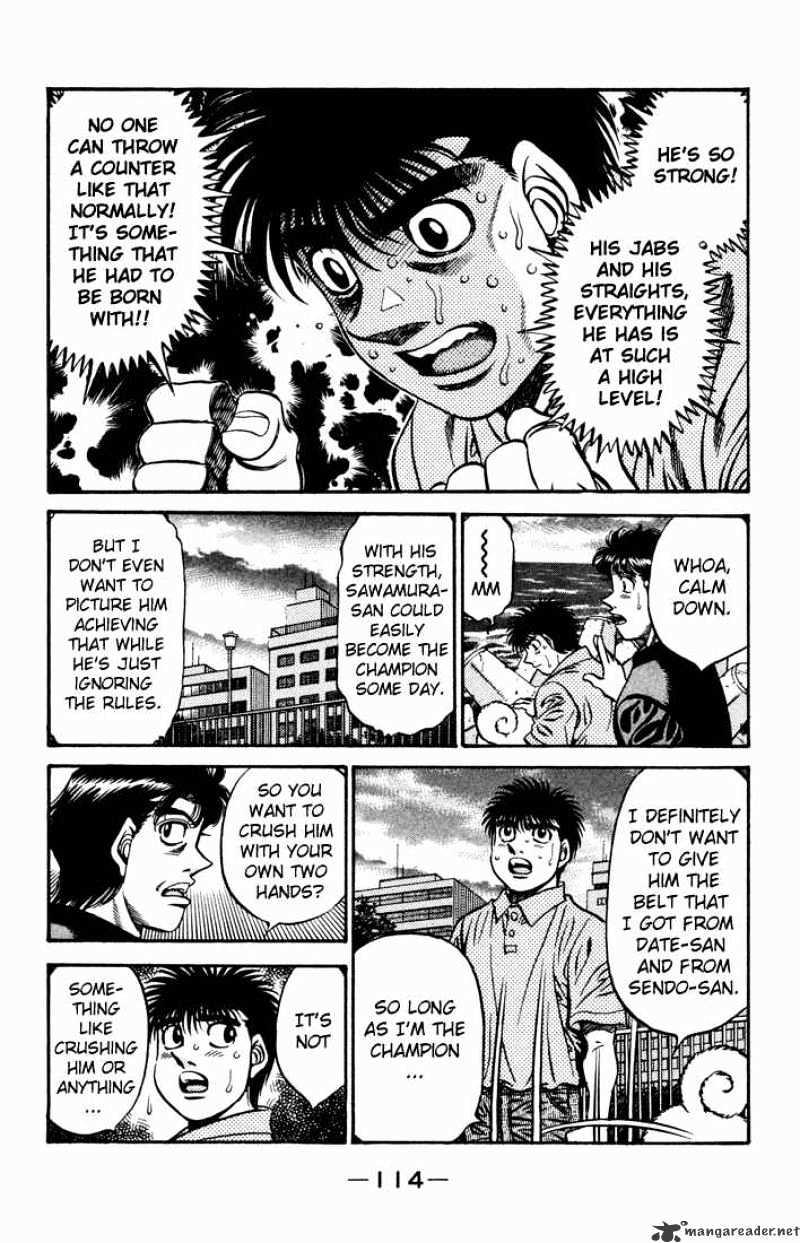 Hajime no Ippo: Fighting Spirit, Chapter 478 image 12